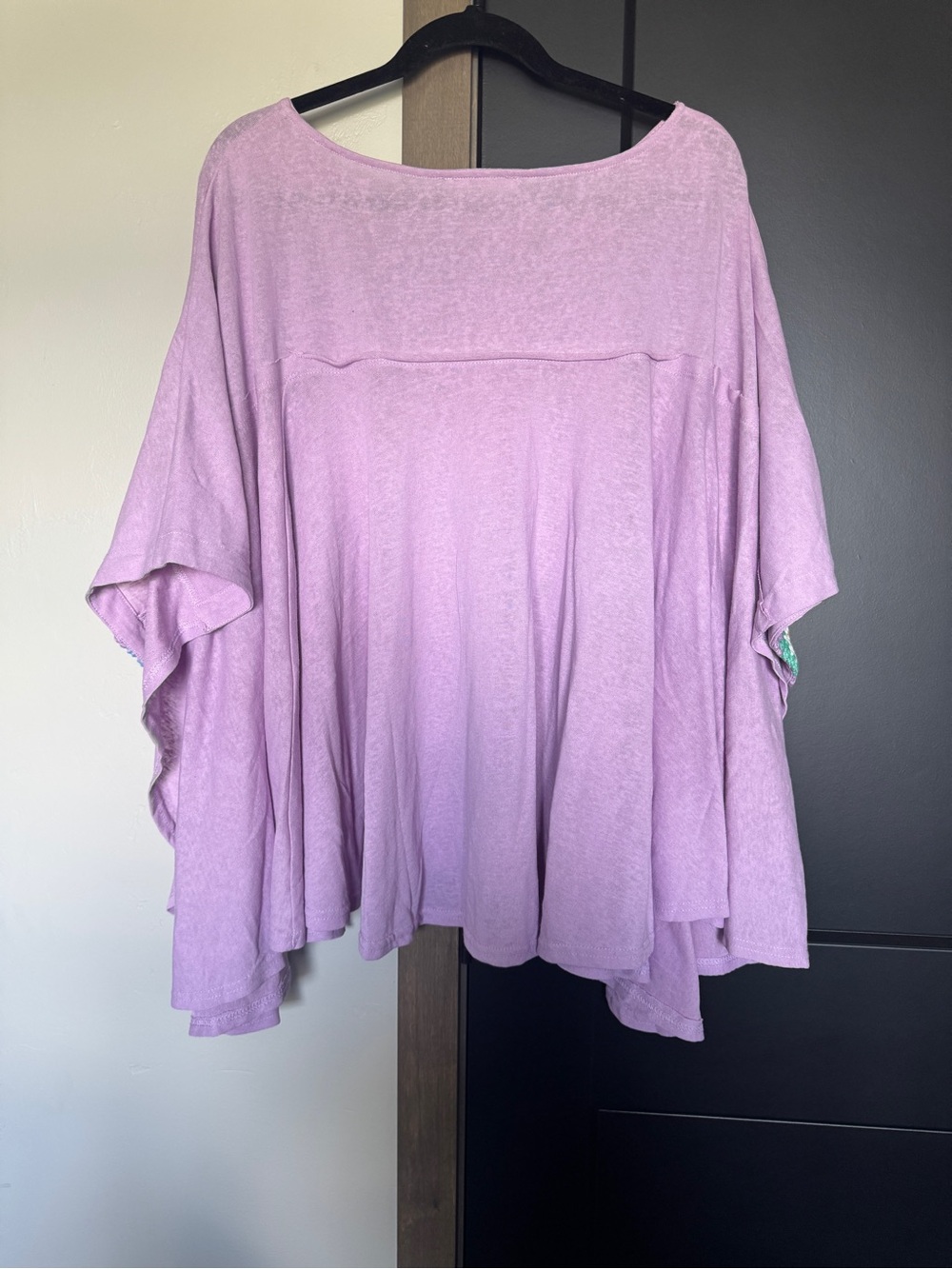 Savanna Jane Lavender Crochet-Accent Boho Top - Picture 3 of 3